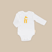 Neurodermitis Baby-Body mit Kratzschutz-Ärmel